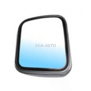 Fe/fl {rn premium distrib 06- daf lf45/55 06-}  Зеркало левое малое механическое с подогревом серое  (Depo) для Volvo FE / FL