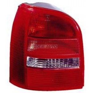 Audi a4  Фонарь задний внешний левый (УНИВЕРСАЛ) красно-белый  (Depo)