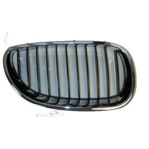 E60 {545/m5}   Решетка радиатора правая хромированная-черная (Тайвань) для BMW - E60/Е61  5-series