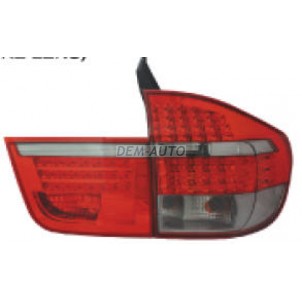 X5   (eagle eyes)  Фонарь задний внешний+внутренний левый+правый (комплект) тюнинг диодный внутренний+внешний (EAGLE EYES) красно-тонированный для BMW - E70 X5