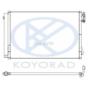 E90 (koyo) Конденсатор кондиционера (KOYO)