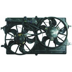 Focus  (usa)   Мотор+вентилятор радиатора охлаждения двухвентиляторный в сборе (USA)  (Тайвань)