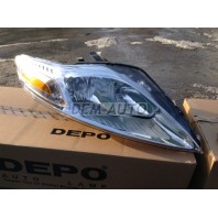 Mondeo  Фара правая с регулировочным мотором (DEPO) (Depo)