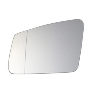 W204   Стекло зеркала левое с подогревом (ASPHERICAL) (Aspherical)