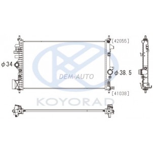 Insignia 1.6 1.8 at (koyo) Радиатор охлаждения автомат  1.6 1.8   (KOYO) для Opel Insignia