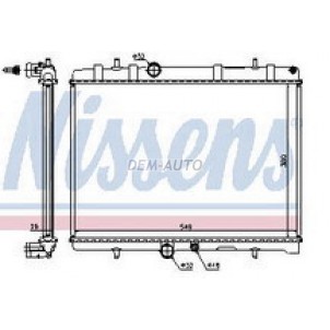 307 {ct c4 04-} (nissens) (ava)  Радиатор охлаждения  (NISSENS) (AVA) (см.каталог)  для Peugeot - 307