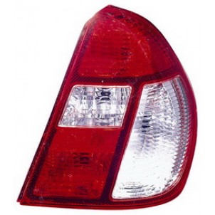 Clio {+simbol} (4 )   Фонарь задний внешний правый (4 дв) Красно-белый  (Depo) для Renault Clio - / Clio Simbol