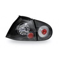 Golf + +(junyan) Фонарь задний внешний+внутренний левый+правый (комплект) тюнинг прозрачный с диодами  (JUNYAN) внутри черный