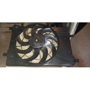 Cruze   Мотор+вентилятор радиатора охлаждения с корпусом  (Китай)