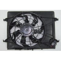 Elantra   Мотор+вентилятор радиатора охлаждения с корпусом   (Китай)