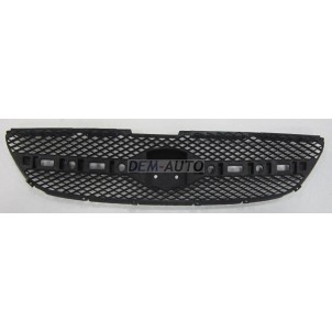 Getz  Решетка радиатора черная , без хромированного молдинга (Китай) для Hyundai Getz