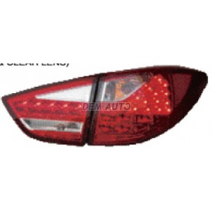 Ix35   (eagle eyes) Фонарь задний внешний-внутренний, левый+правый (комплект), тюнинг, с диодами (EAGLE EYES), внутри красно-белый для Hyundai - ix 35