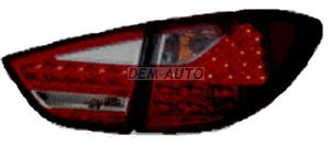 Ix35   (eagle eyes) Фонарь задний внешний+внутренний, левый+правый (комплект), тюнинг, с диодами (EAGLE EYES), внутри красный тонированный для Hyundai - ix 35