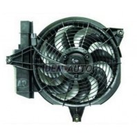 Santa fe    Мотор+вентилятор конденсатора кондиционера (Тайвань)