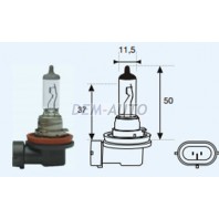 H11 {12v-55w pg19-2} (1 ) blick Лампа упаковка (1 шт) 