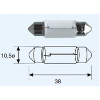 Sv8 { sv8.5 (10 x 37mm) 24v-5w} (10 ) blick Лампа упаковка (10 шт) 