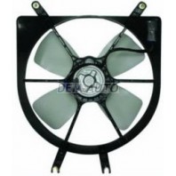 Civic   Мотор+вентилятор радиатора охлаждения с корпусом (Тайвань)