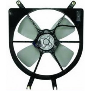 Civic   Мотор+вентилятор радиатора охлаждения с корпусом (Тайвань) для Honda Civic - 6 поколение  рестайлинг