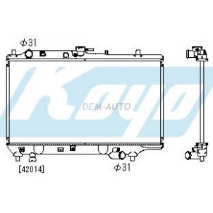 323f mt 1.6 1.8 (5 ) (koyo) Радиатор охлаждения механика 1.6 1.8 (5 дв) (KOYO) для Mazda 323 - F