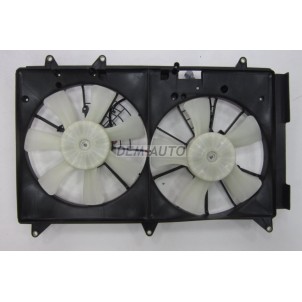 Cx7    Мотор+вентилятор радиатора охлаждения двухвентиляторный в сборе  (Китай)