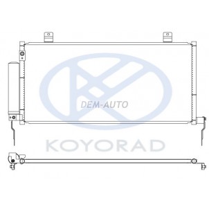 Galant (koyo) Конденсатор кондиционера (KOYO) для Mitsubishi Galant - 9 поколение