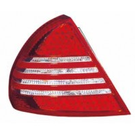 Lancer+  Фонарь задний внешний левый+правый (комплект) тюнинг (седан) с диодными габаритами стоп сигнал красно-белый (Depo)