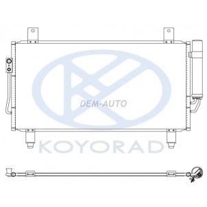 Outlander (koyo) Конденсатор кондиционера для Mitsubishi Outlander - 3 поколение
