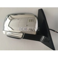 Pajero   Зеркало правое электрическое с подогревом, автоскладыванием, указателем поворота, подсветкой хромированное  (Китай)