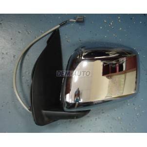 Pathfinder {navara 06-}   Зеркало левое электрическое (CONVEX) крышка хромированная  (Convex) для Nissan Navara - D40