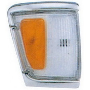Hilux   Указатель поворота угловой правый с хромом бело-желтый (Depo) для Toyota 4 Runner  - 2 поколение / Hilux