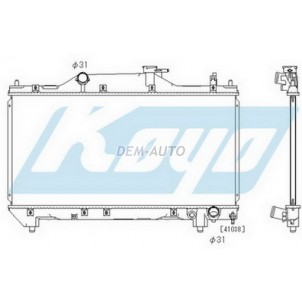 Avensis mt 1.6 1.8 2 (koyo) Радиатор охлаждения механика 1.6 1.8 2 (KOYO) 