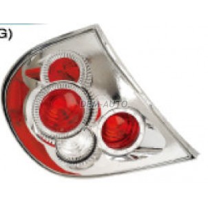 Camry (eagle eyes) (lexus )  Фонарь задний внешний левый+правый (комплект) тюнинг (EAGLE EYES) (LEXUS ТИП) красный с хромом для Toyota Camry - XV30