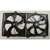 Camry    Мотор+вентилятор радиатора охлаждения двухвентиляторный  (Китай)