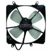 Carina e +mt   Мотор+вентилятор радиатора охлаждения с корпусом механика (Тайвань)