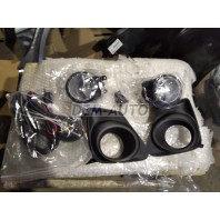Corolla   Фара противотуманная левая+правая (комплект) с проводкой , кнопкой , решетками бампера черными , (СЕДАН) на Toyota Corolla - E 140 / E 150 / E 151  седан