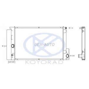 Corolla {auris 06-} mt(koyo) Радиатор охлаждения механика (бензин) (KOYO) для Toyota Corolla - E 140 / E 150 / E 151  седан