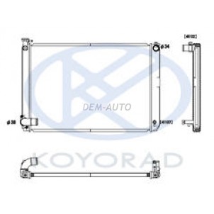 Rx300 {highlander 05-}at 3.3 (koyo) Радиатор охлаждения гибрид автомат 3.3 (KOYO) для Toyota Highlander - 1 поколение / 1 поколение рестайлинг U20   USA