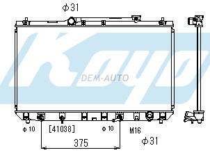 Camry { mark 2 } at 2.2 (koyo) Радиатор охлаждения автомат 2.2 (KOYO)  для Toyota Mark II /Cressida